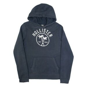 Hollister Women's Navy Vintage Hoodie Sweater
